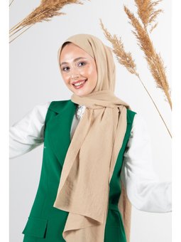 Koyu Bej Elsa Şal
