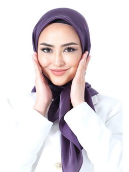 Kristal Saten Eşarp V