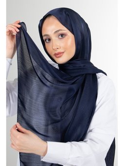 Lacivert Janjan Şal