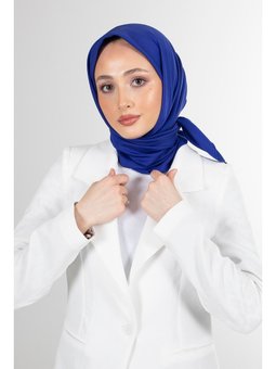 Saks Mavisi Twill Eşarp