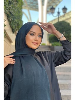 Zümrüt Yeşili Işıltı Şal