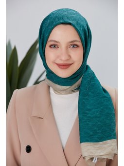 Zümrüt Yeşili Marta Şal