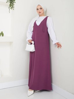 Mor İp Askı Detaylı Jile