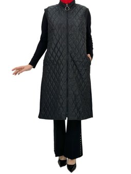 Otw735 Kapitone Yelek Siyah