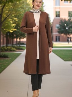 Sade Uzun Yazlık Baharlık Nefes Alır Dökümlü Hırka,büyük Beden Anne Hırka