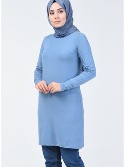 Penye Tunik 10645 01 İndigo