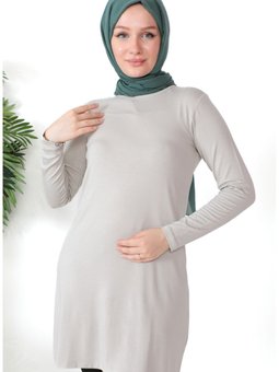 Penye Tunik 10645 04 Taş
