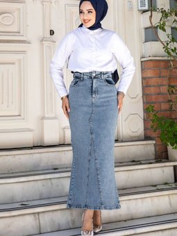 Cepli Kot Etek Tsd240509 Açık Mavi