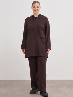 3647112 Beli Lastikli Pantolon