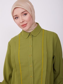 Gömlek 23k3347 Haki