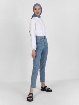 Mavi Doğal Kumaşlı Kot Pantolon 1384791