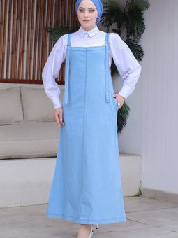 Çift Cepli Kot Jile 769 Açık Mavi