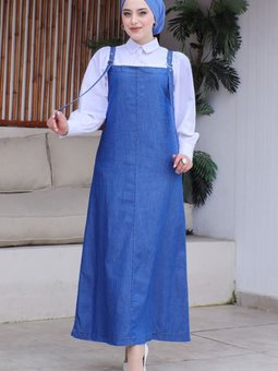 Çift Cepli Kot Jile 769 Koyu Mavi