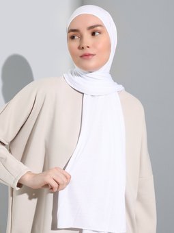 Luxury Penye Beyaz Şal