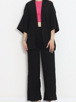 Kimono Takım Siyah
