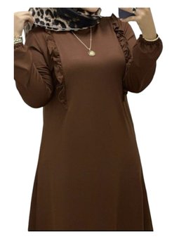 Krıstal Fırfır Desenli Tunik