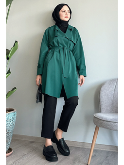 Rüzgarlı Yeşil Scuba Kap