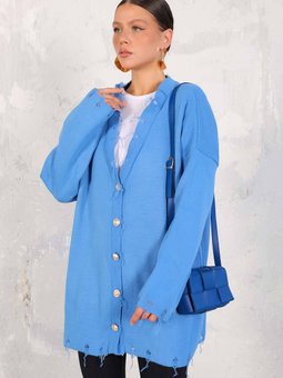 Mavi Triko Hırka 3 3081