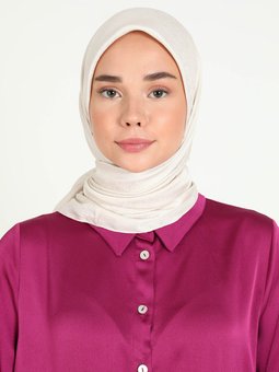 Damla Jakar İnci Kremi Eşarp