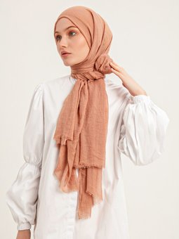 Confort Açık Kahve Şal