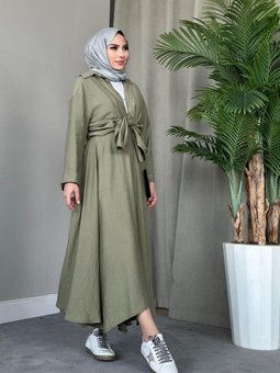 Avşin Etekli Takım Haki