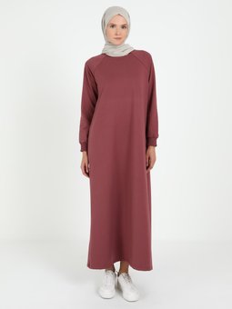Kızıl Kahve Elbise