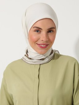 Vintage Özel Tasarım Pamuksu Çok Renkli Eşarp