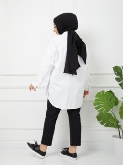 Doğal Kumaşlı Cep Detaylı Ceket Çağla