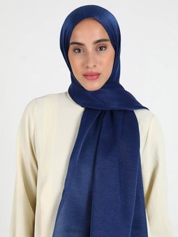 Kristal İndigo Şal