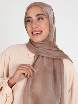 Kristal Sütlü Kahve Şal