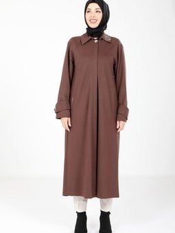 Vizon Sırtı Apoletli Kap