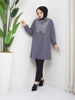 Mevsimlik Tunik Göğsu Kapitoneli 61089