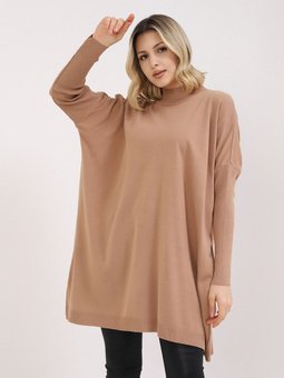 Kol Sıkmalı Salaş Triko Tunik