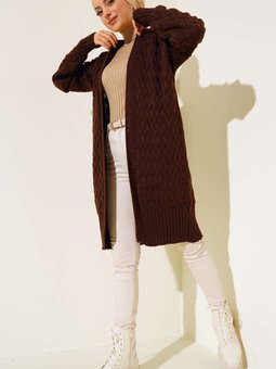 Sepet Örgü Triko Hırka