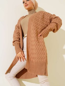 Sepet Örgü Triko Hırka