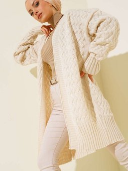 Sepet Örgü Triko Hırka