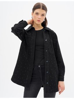 Denim Gömlek Ka A24 11018 Siyah