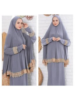 İki Parça Etekli Yazlık Elbisesi, Terletmeyen Namaz Kıyafeti, Dökümlü Ferace