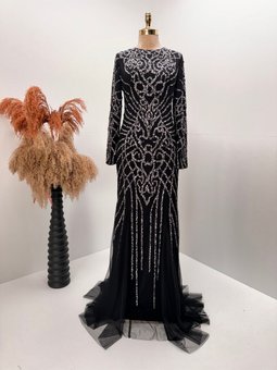 Ahu Balık Abiye Elbise