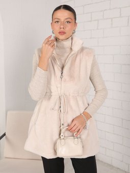 Taş Suni Kürk Yelek 32 2229