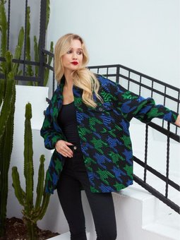 Desenli İtal Kumaş Gömlek