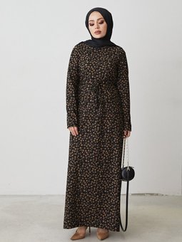 Çırçır Desenli Elbise