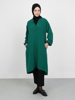 Zümrüt Yeşili Ferace