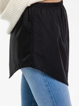 Yarım Gömlek Altı Siyah