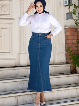 Cepli Kot Etek Tsd240509 Mavi