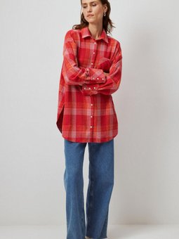 Çıtçıtlı Kalın Melanj Gömlek