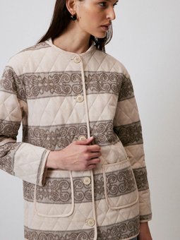 Jakarlı Kapitone Ceket