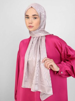 Diamond Mermer Desen Pudra Şal