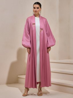 Pudra Taffeta Palm Abaya