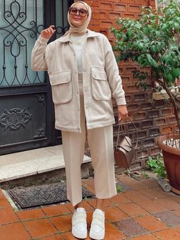 Cep Detaylı Çıtçıtlı Ceket 42473